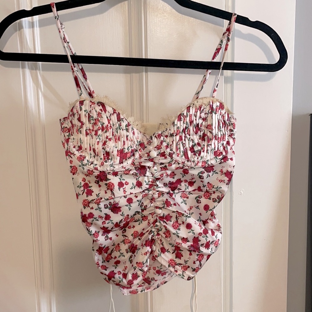 For love & lemons x VS corset top
